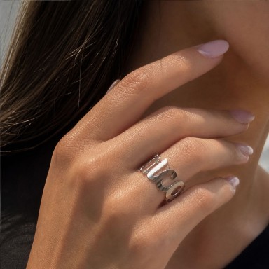 Anello Sticazzi regolabile in acciaio inox