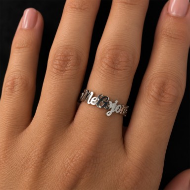 Ring in stainless steel