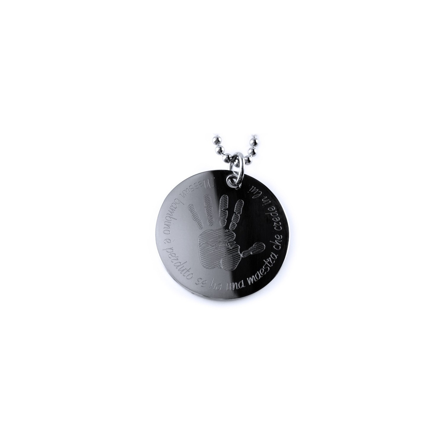 Collana per la MAESTRA acciaio inox Collana per la MAESTRA acciaio inox
