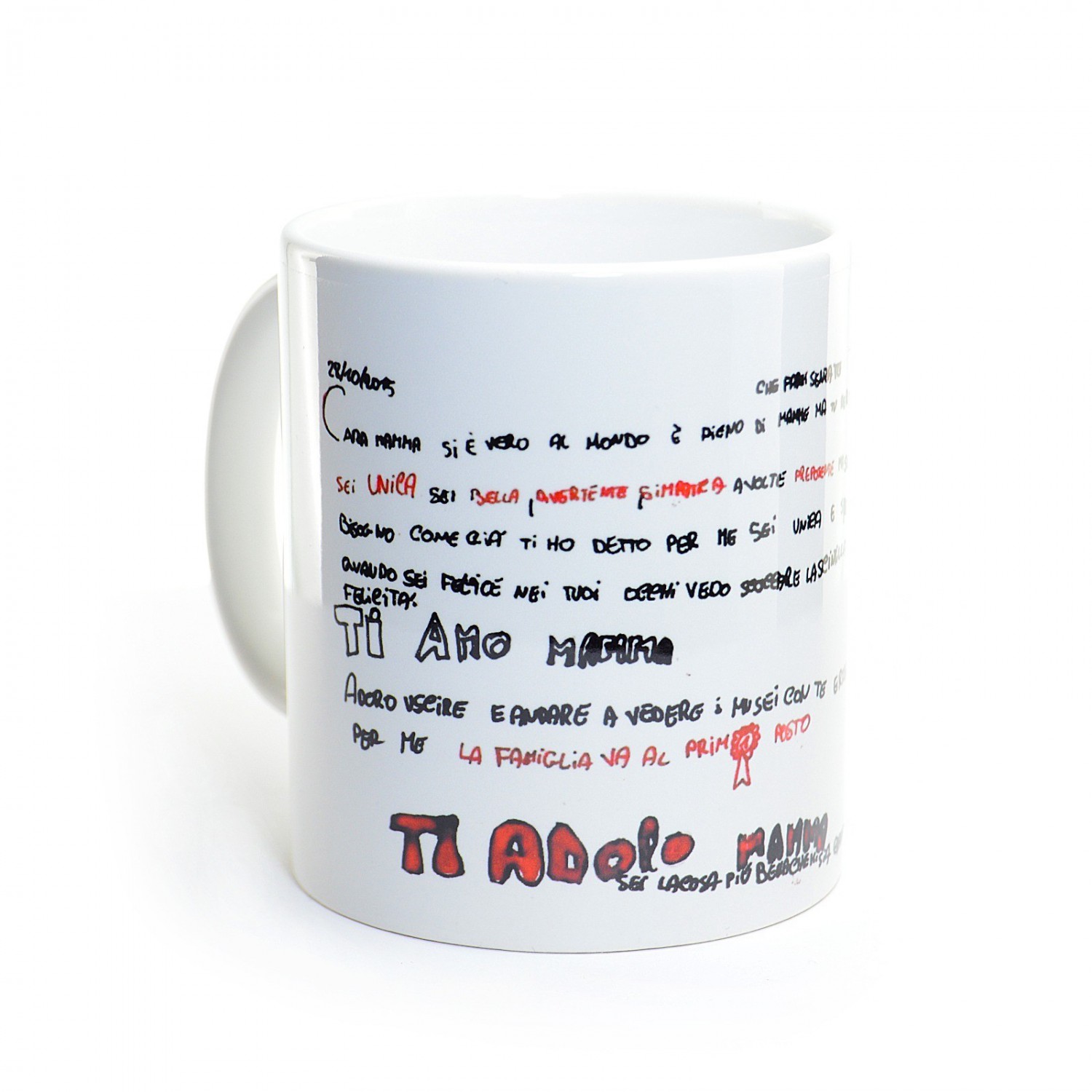 TAZZA con lettera o disegno del tuo bambino TAZZA con lettera o disegno del tuo bambino