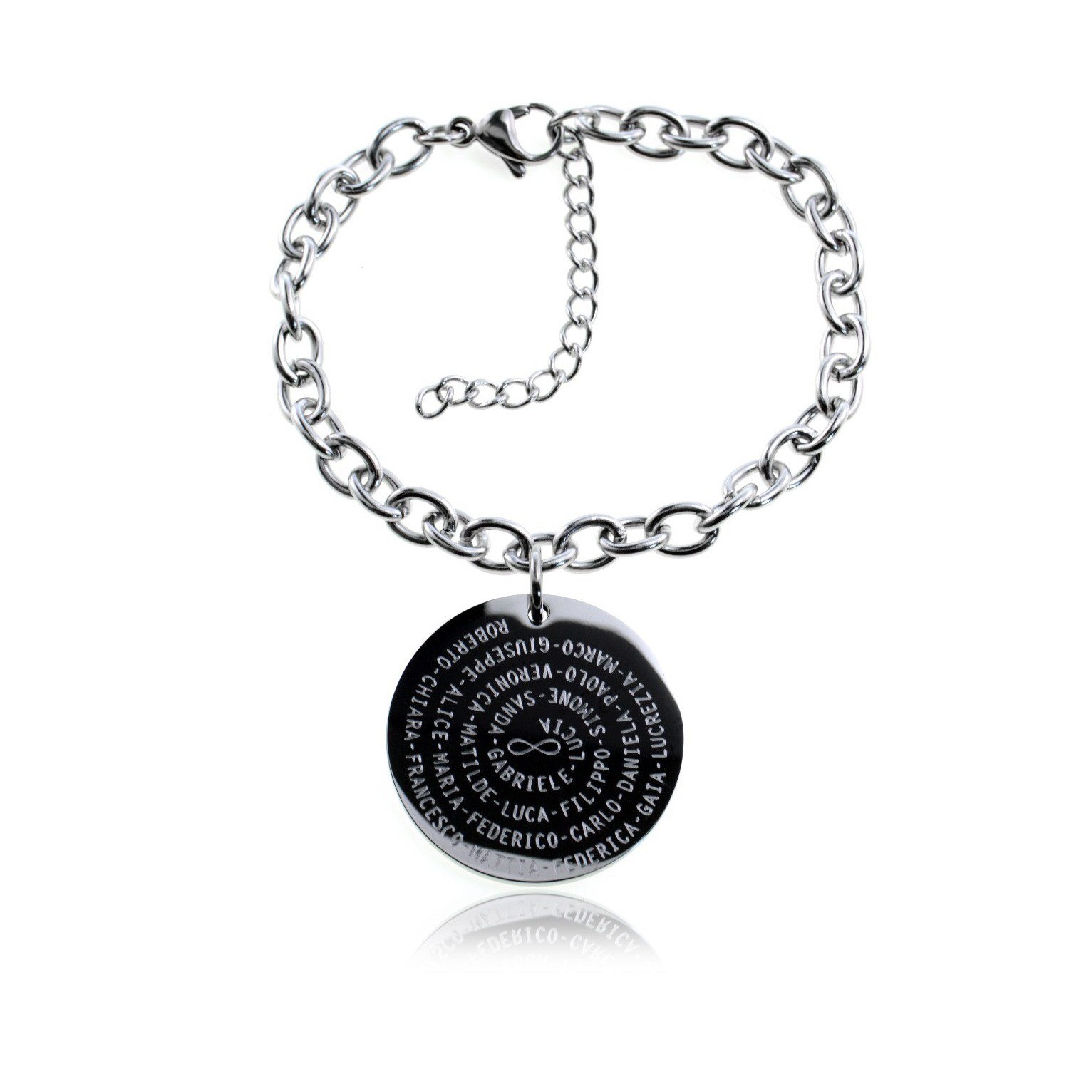 Bracciale In Acciaio Inox LIEBESKIND BERLIN - Regolabile Fino A 19,4 Cm, Chiusura A Cricchetto, In Gift Box