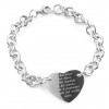 Bracciale MAESTRA con catena con cuore