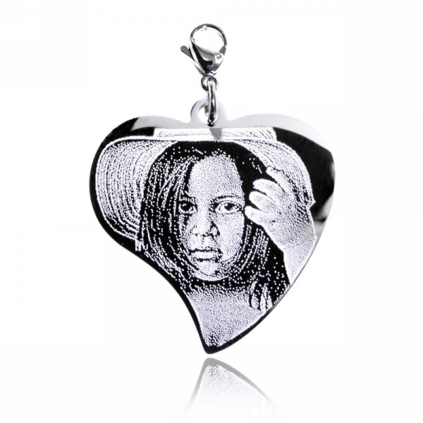 Collana con pendente Cuore Smeraldo e diamanti | - La tua gioiel