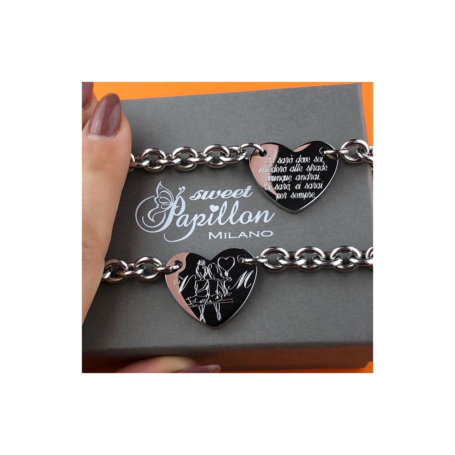 Coppia di bracciali in argento India - Cose Cosi Gioielli