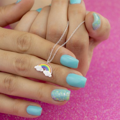 Collana arcobaleno grande
