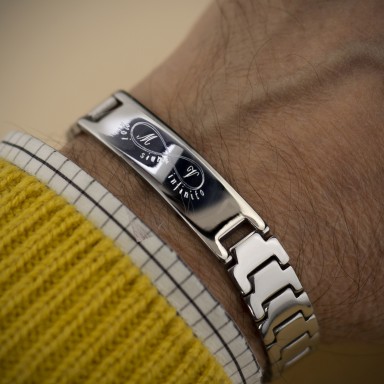 Men's stainless steel bracelet