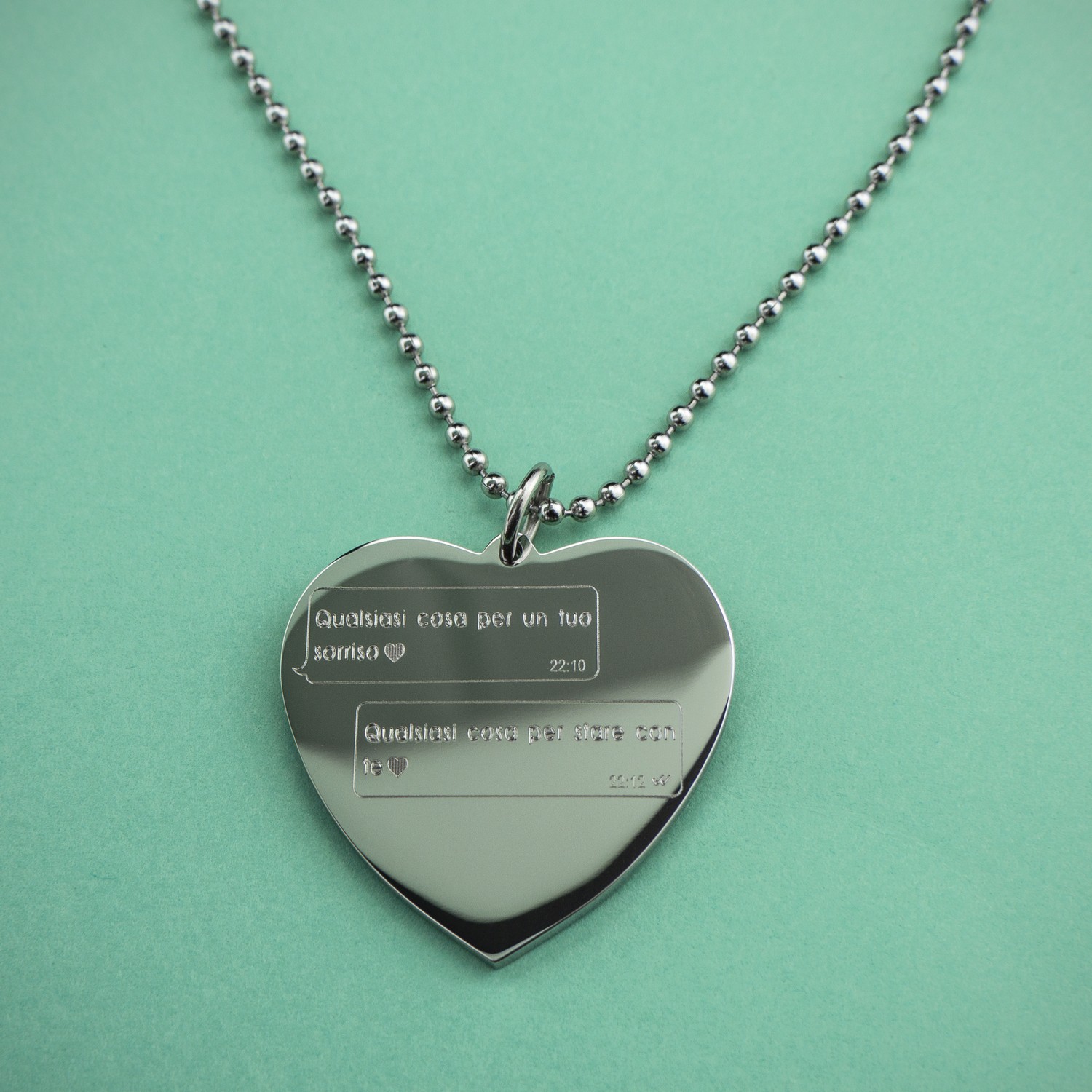 Collana con infinito e 2 nomi personalizzabili - Jewels