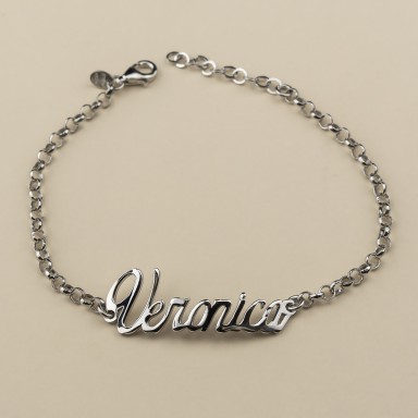 Bracelet with name in 925 silver