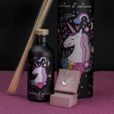 Black unicorn perfumer with free necklace