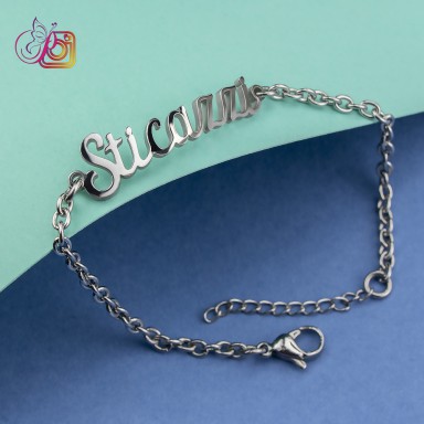 Bracciale "sticazzi" elegance donna in acciaio inox