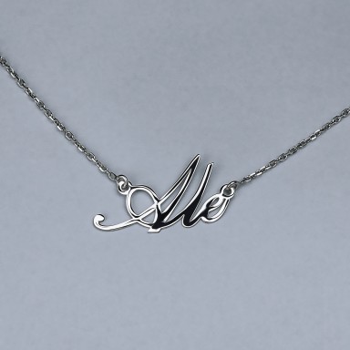 Collana con nome in argento 925