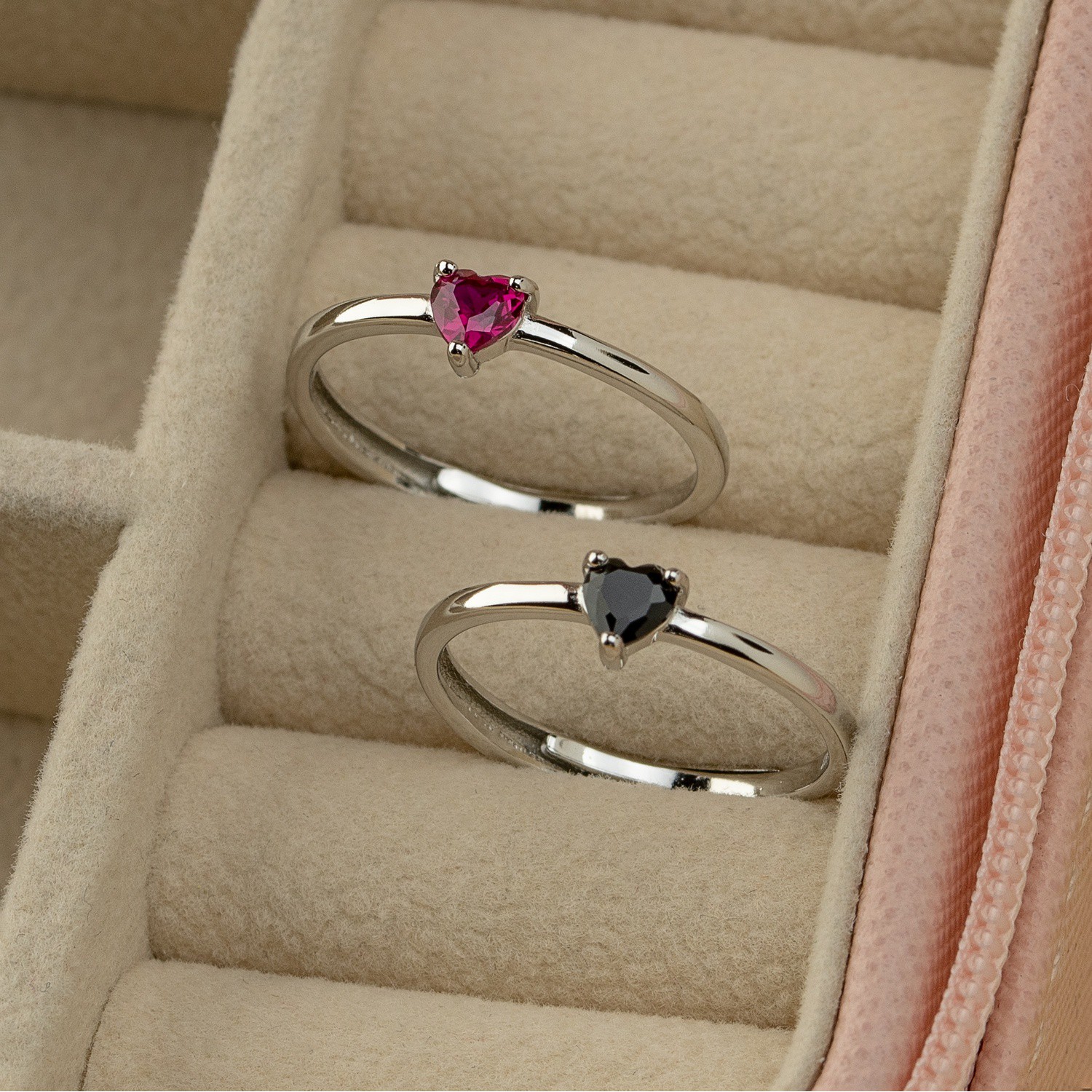 AR1696 Gioielli Galaxy Eleganti Design Vintage Anelli In Argento Peluche Di Dimensioni Miste Anelli 925 Punta In Argento Sterling Regolabili - Foto 5