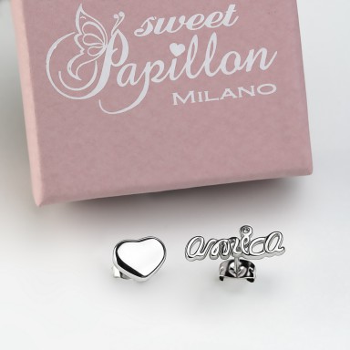 Earring friend in stainless steel
