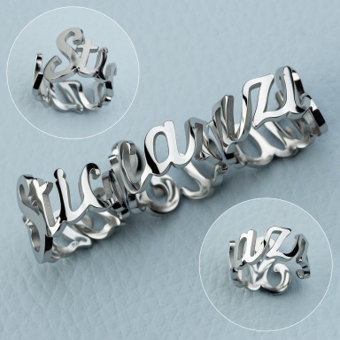 Sticazzi ring in stainless steel