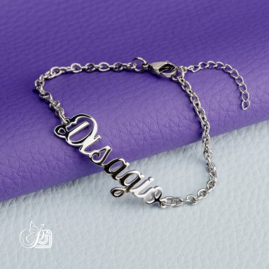 Bracciale "Disagio" in acciaio inox