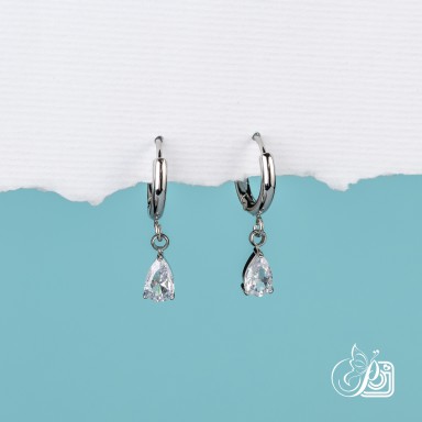 Earrings in stainless steel