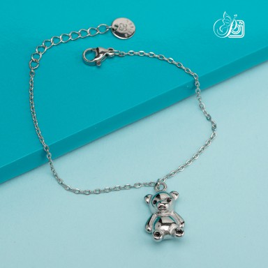 Lucky bracelet in stainless steel