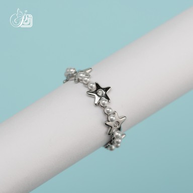 Adjustable stars ring