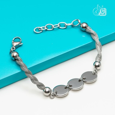 Bracelet in stainless steel