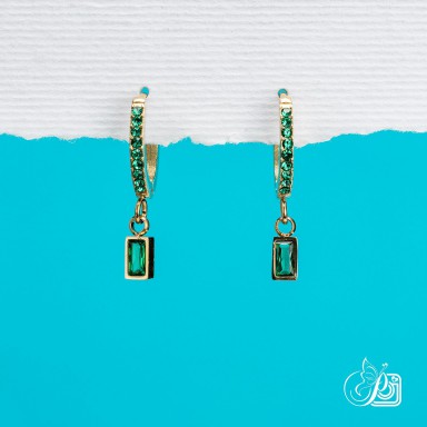 Earrings in stainless steel