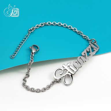 Bracciale "sticazzi" donna in acciaio inox