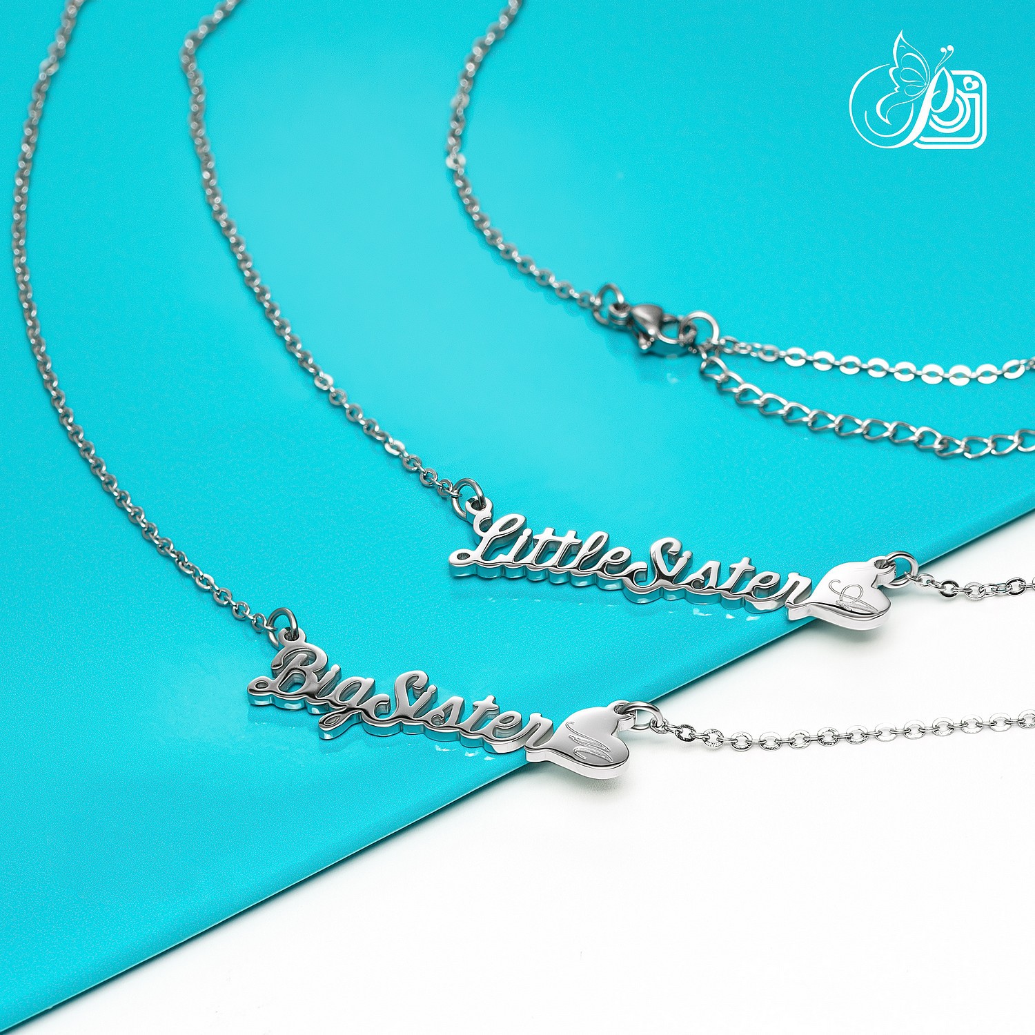 Necklace Big Little Sister | Sister Necklace 2 Jewelry | Pendants Sisters  Big Sister - Necklace - Aliexpress