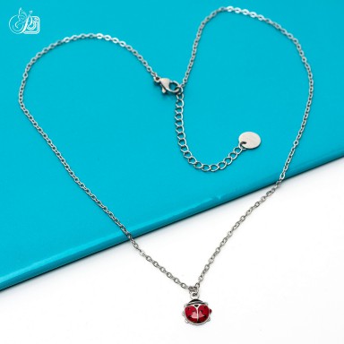 Lucky necklace in stainless steel