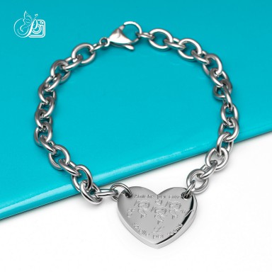 3 Best Friend bracelet in stainless steel