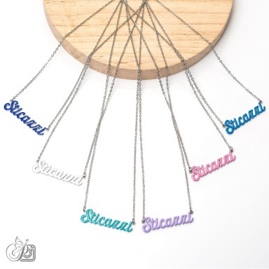 Sticazzi necklace in stainless steel